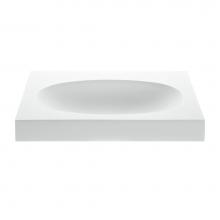 MTI Baths MTCS719-WH-GL - 24X18 GLOSS WHITE ESS SINK-AKANA