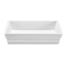 MTI Baths MTCS731-BI-GL - 22X14 GLOSS BISCUIT ESS SINK-PETRA SEMI-RECESSED