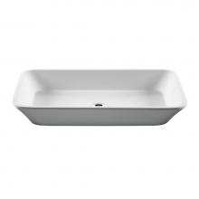 MTI Baths MTCS739GL-WH - Addison Sculpturestone Vessel - Gloss White (25.75X16)