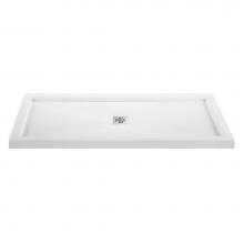 MTI Baths SB6032MTCD-BO - 60X32 Bone Center Drain Multi Threshold Shower Base