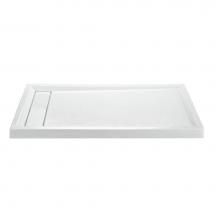 MTI Baths SB6042MTHD-BO-LH - 60X42 Bo Hidden Drain Shr Base Lh