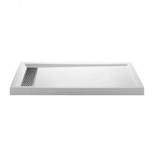 MTI Baths SB6032MTHD-BO-LH - 60X32 Bo Hidden Drain Shr Base Lh