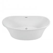 MTI Baths S264-BI - Loretta 2 Acrylic Cxl Freestanding Soaker - Biscuit (66.5X35.5)