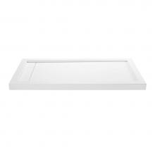 MTI Baths SBSS7236HDWHLH - 7236 Matte White Ess Shower Base Left Hand Drain