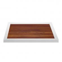 MTI Baths TK-6042MT - TEAK SHOWER TRAY FOR MTSB-6042 MULTIPLE THRESHOLD