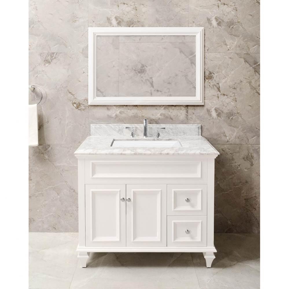 Presley Vanity Cabinet, 36-in White