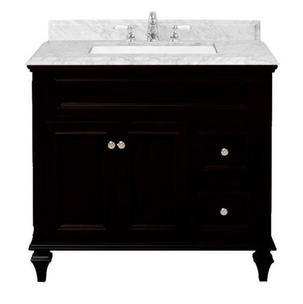 Presley Vanity Cabinet, 36-in Espresso