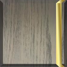 Icera V-5136.294 - Muse Wallhung Vanity Cabinet 36-in, Brushed Grey Oak with Satin Brass