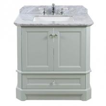 Icera 3125.301.03 - Richmond Vanity Cabinet, 30-in Ocean Grey