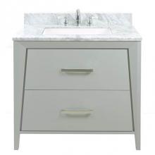 Icera 3630.361.03 - Canto Vanity Cabinet, 36-in Ocean Grey