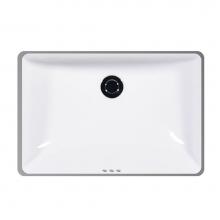 Icera L-2410-ADA - MUSE Undermount Lavatory, 18'' ADA-Compliant, Three Hole Overflow