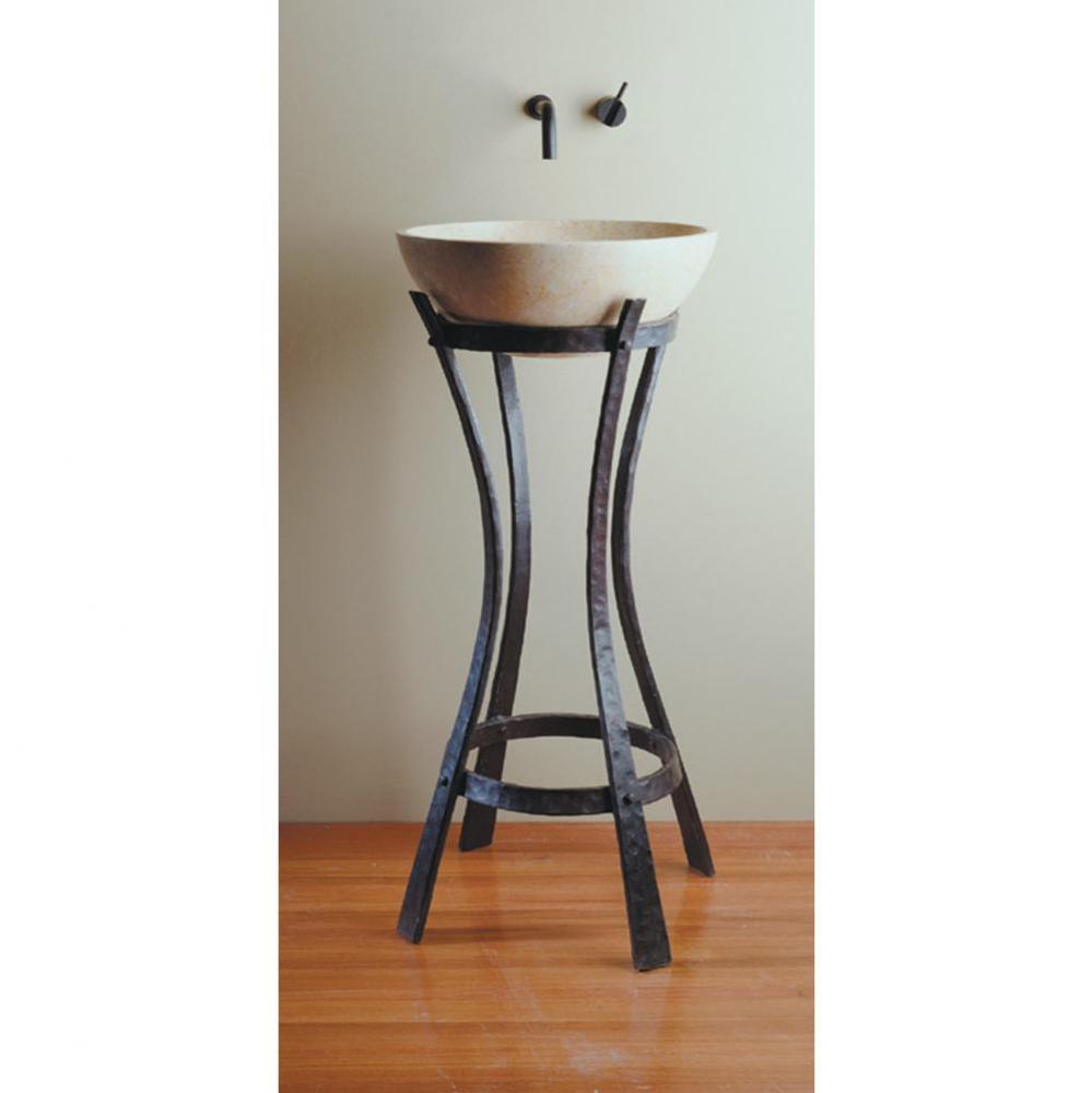 Iron Ribbon Pedestal