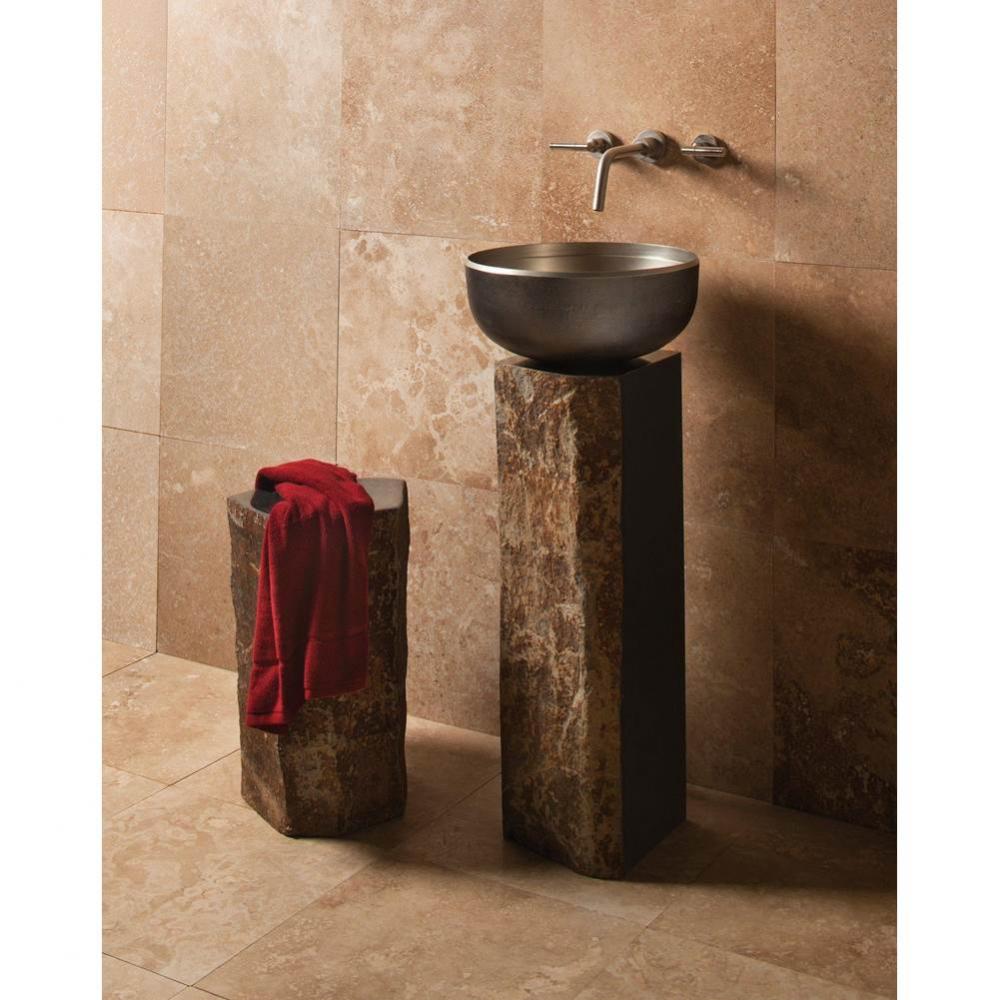 Single Basalt Bath Pedestal