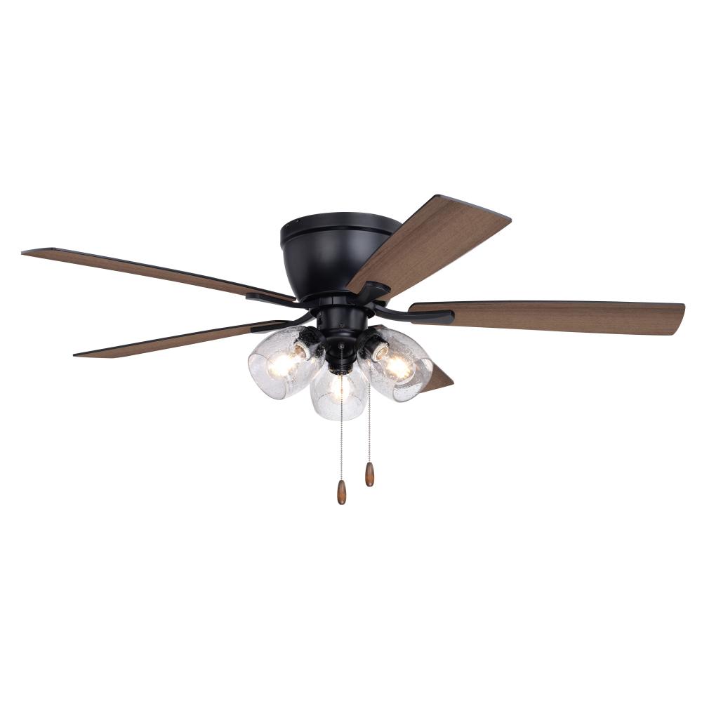 Brayton 52-in Ceiling Fan Black