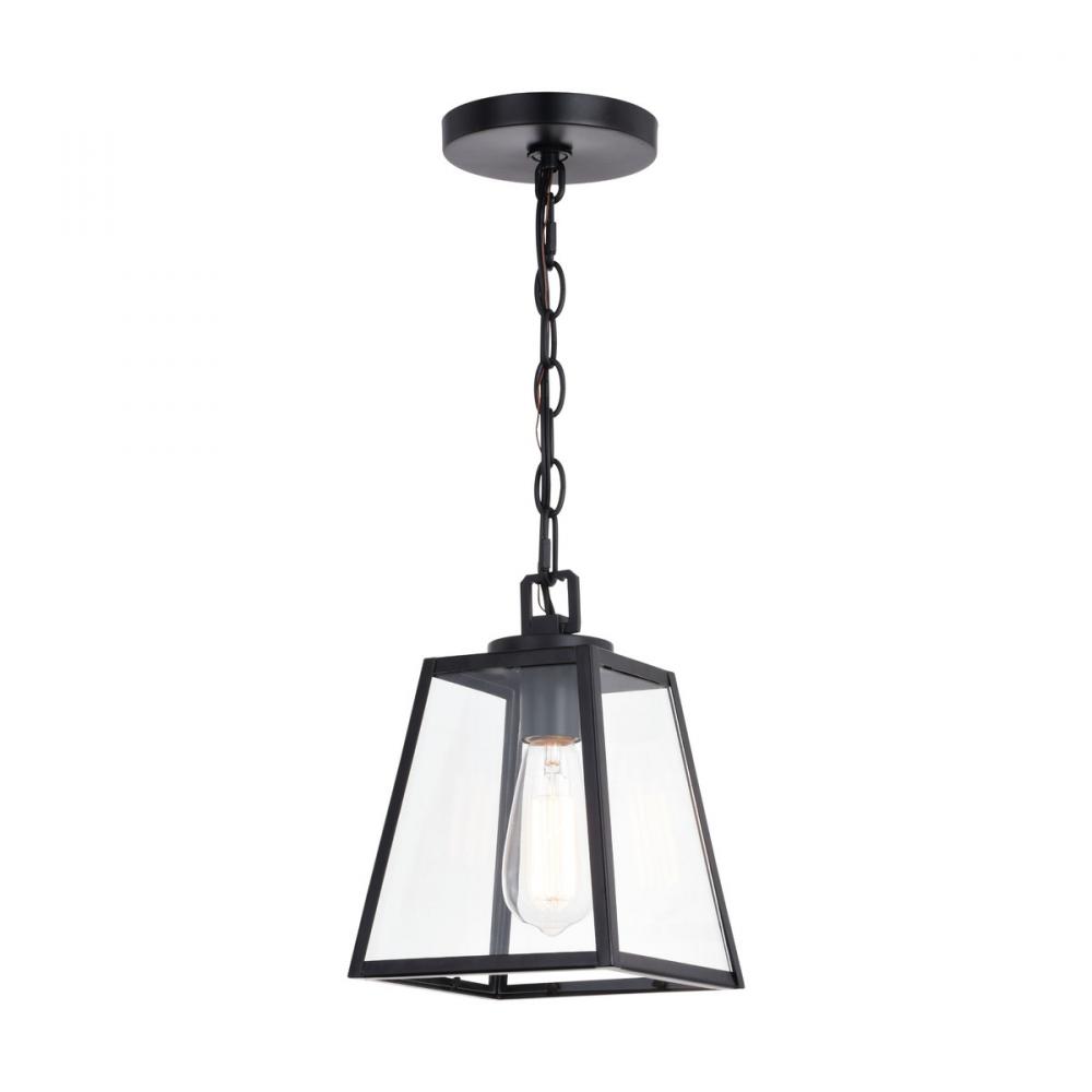 Grant 1 Light Mini Pendant Black