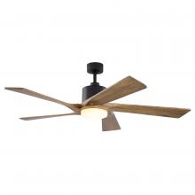 Vaxcel International F0120 - Wedgwood 60-in. LED Ceiling Fan Black