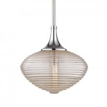 Hudson Valley 1922-PN - 1 LIGHT PENDANT W/ BRASS MESH