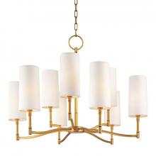 Hudson Valley 369-AGB - 9 LIGHT CHANDELIER