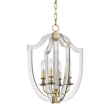 Hudson Valley 6516-AGB - 4 LIGHT PENDANT