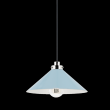 Hudson Valley MDS1401-PN/BB - 1 LIGHT PENDANT