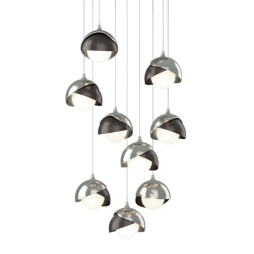 Brooklyn 9-Light Double Shade Pendant