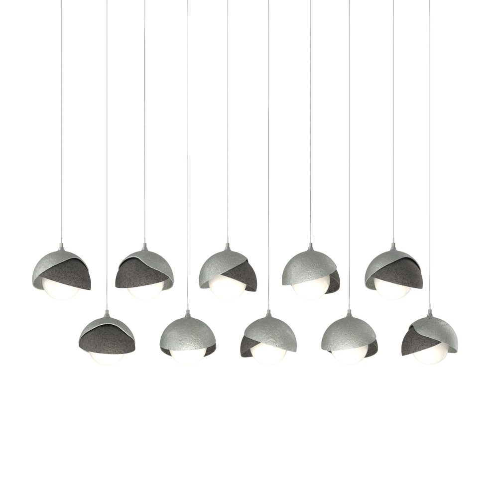 Brooklyn 10-Light Double Shade Pendant