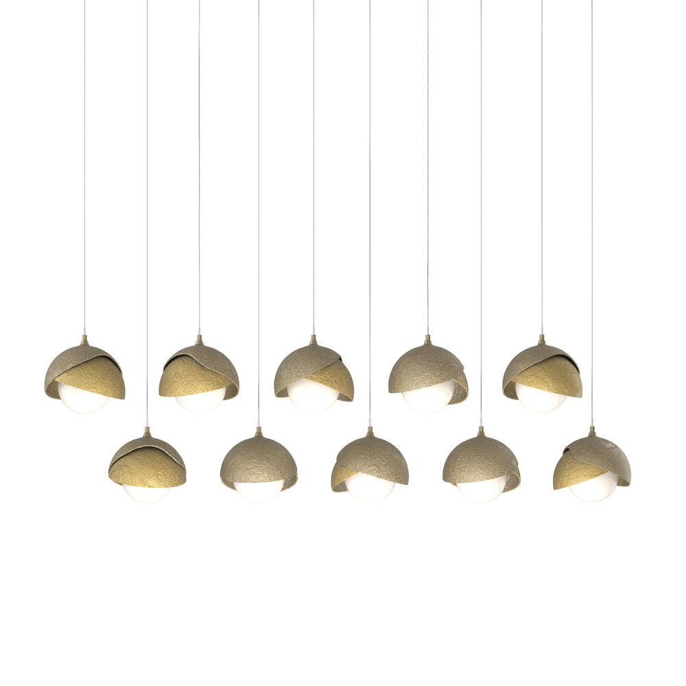 Brooklyn 10-Light Double Shade Pendant