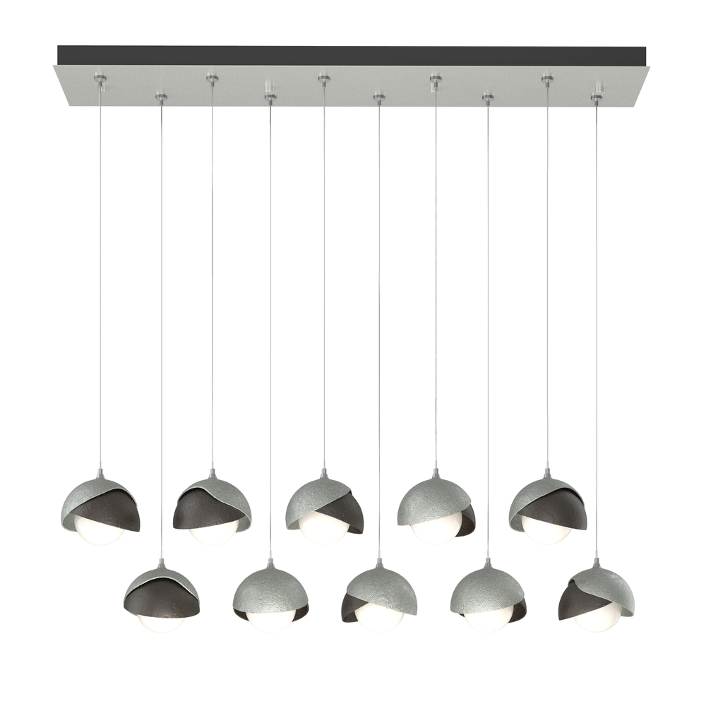 Brooklyn 10-Light Double Shade Pendant