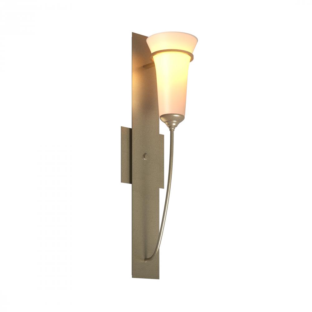 Banded Wall Torch Sconce