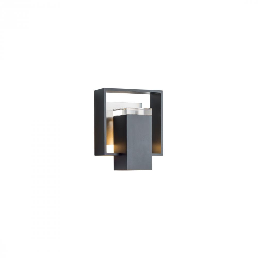 Shadow Box Small Outdoor Sconce