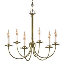 Hubbardton Forge 107060-SKT-86 - Simple Lines 6 Arm Chandelier