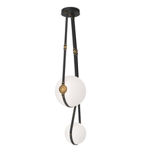 Hubbardton Forge 131045-LED-STND-10-27-LK-NL-GG0681 - Derby Multi LED Pendant