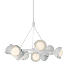 Hubbardton Forge 131068-SKT-MULT-02-82-GG0711 - Brooklyn 9-Light Double Shade Ring Pendant