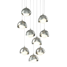 Hubbardton Forge 131105-SKT-LONG-85-82-GG0711 - Brooklyn 9-Light Double Shade Pendant