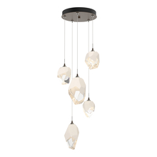 Hubbardton Forge 131139-SKT-STND-05-WP0756 - Chrysalis 5-Light Mixed Crystal Pendant