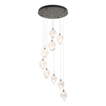 Hubbardton Forge 131140-SKT-LONG-20-WP0754 - Chrysalis 9-Light Small Crystal Pendant