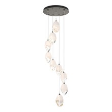 Hubbardton Forge 131141-SKT-LONG-07-WP0755 - Chrysalis 9-Light Large Crystal Pendant