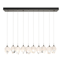 Hubbardton Forge 131143-SKT-STND-07-WP0754 - Chrysalis 10-Light Small Crystal Pendant