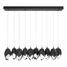 Hubbardton Forge 131144-SKT-LONG-10-BP0755 - Chrysalis 10-Light Large Crystal Pendant