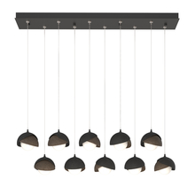 Hubbardton Forge 131205-SKT-STND-10-05-GG0711 - Brooklyn 10-Light Double Shade Pendant