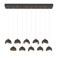 Hubbardton Forge 131205-SKT-STND-14-05-GG0711 - Brooklyn 10-Light Double Shade Pendant