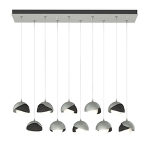 Hubbardton Forge 131205-SKT-STND-82-10-GG0711 - Brooklyn 10-Light Double Shade Pendant