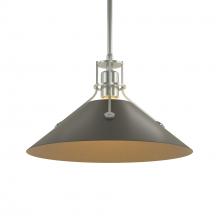 Hubbardton Forge 134550-SKT-MULT-82-10 - Henry Medium Steel Shade Pendant