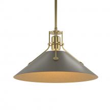 Hubbardton Forge 134550-SKT-MULT-86-07 - Henry Medium Steel Shade Pendant