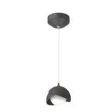 Hubbardton Forge 161183-SKT-STND-10-10-GG0711 - Brooklyn Double Shade Low Voltage Mini Pendant