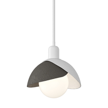 Hubbardton Forge 181183-SKT-MULT-02-07 - Brooklyn Double Shade Mini Pendant