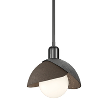 Hubbardton Forge 181183-SKT-MULT-89-05 - Brooklyn Double Shade Mini Pendant