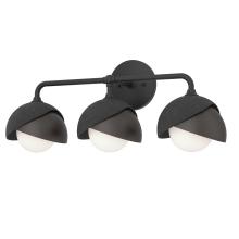 Hubbardton Forge 201375-SKT-10-14-GG0711 - Brooklyn 3-Light Double Shade Bath Sconce