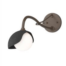 Hubbardton Forge 201376-SKT-05-10-GG0711 - Brooklyn 1-Light Single Shade Long-Arm Sconce