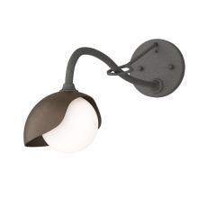 Hubbardton Forge 201376-SKT-20-05-GG0711 - Brooklyn 1-Light Single Shade Long-Arm Sconce